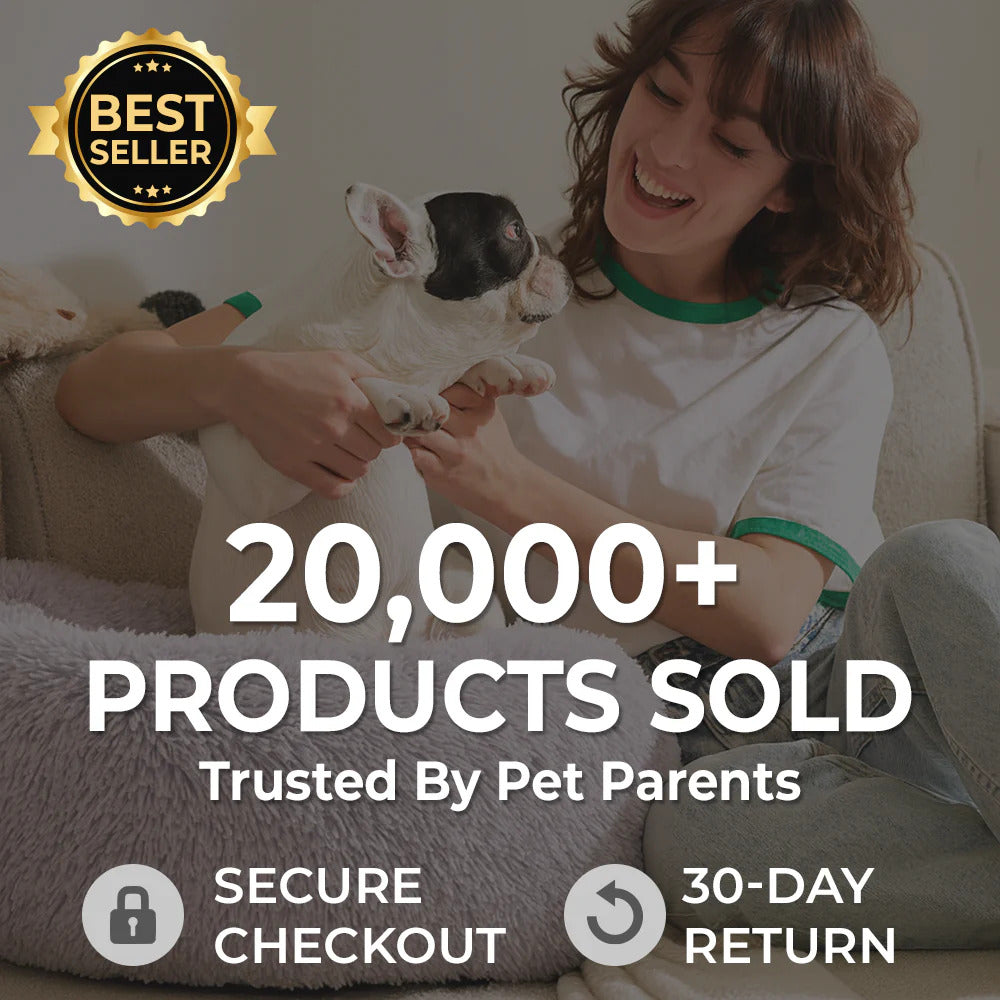 The Pawsionate™ Paw-Shaped Calming Hug Bed
