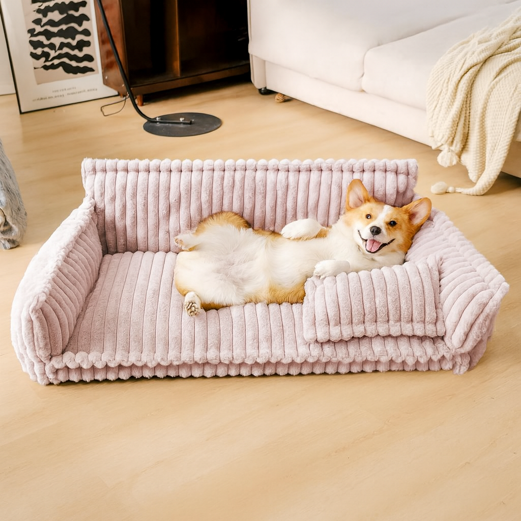 The Pawsionate™  Washable Fluffy Orthopedic Sofa Bed