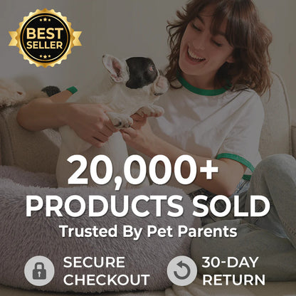 The Pawsionate™ Paw-Shaped Calming Hug Bed