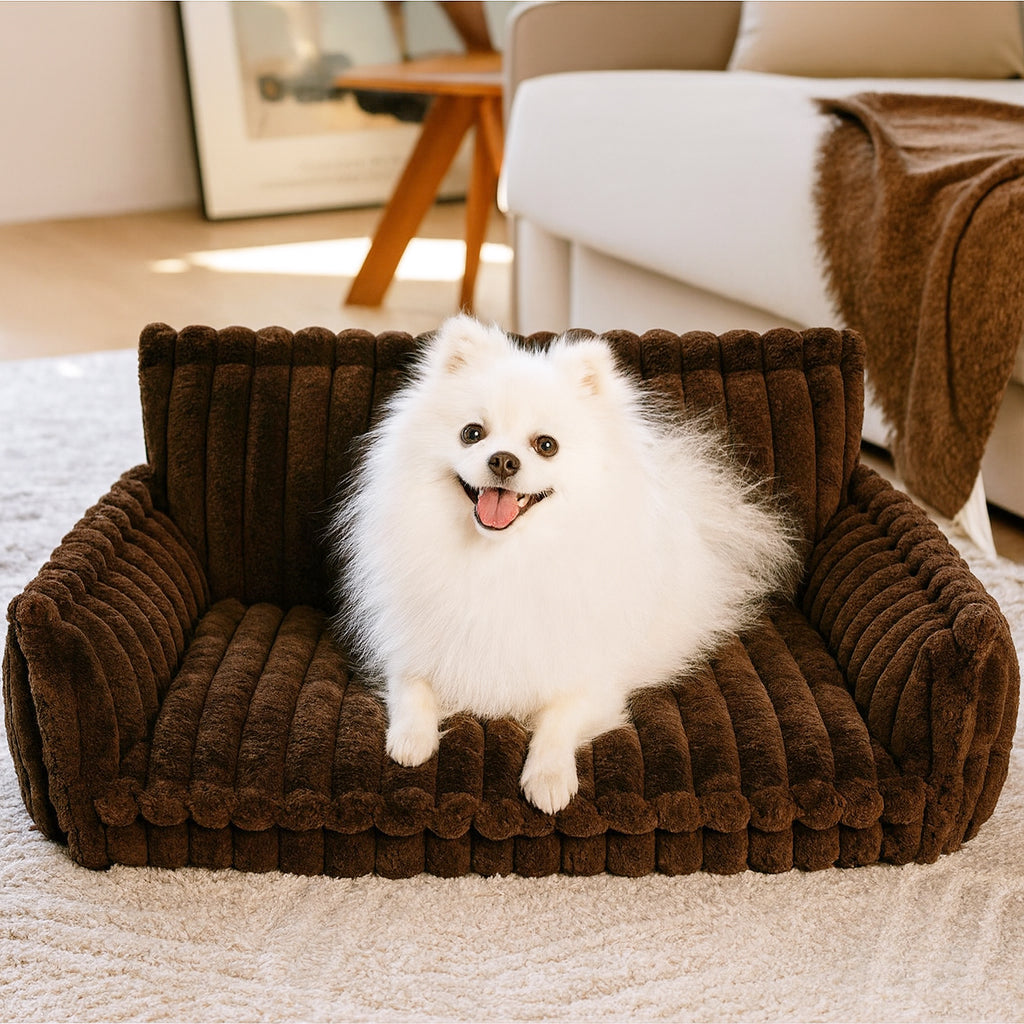 The Pawsionate™  Washable Fluffy Orthopedic Sofa Bed