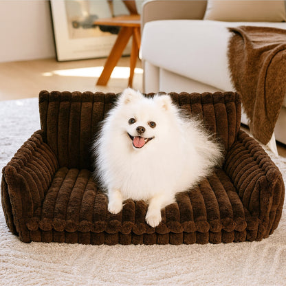 The Pawsionate™  Washable Fluffy Orthopedic Sofa Bed