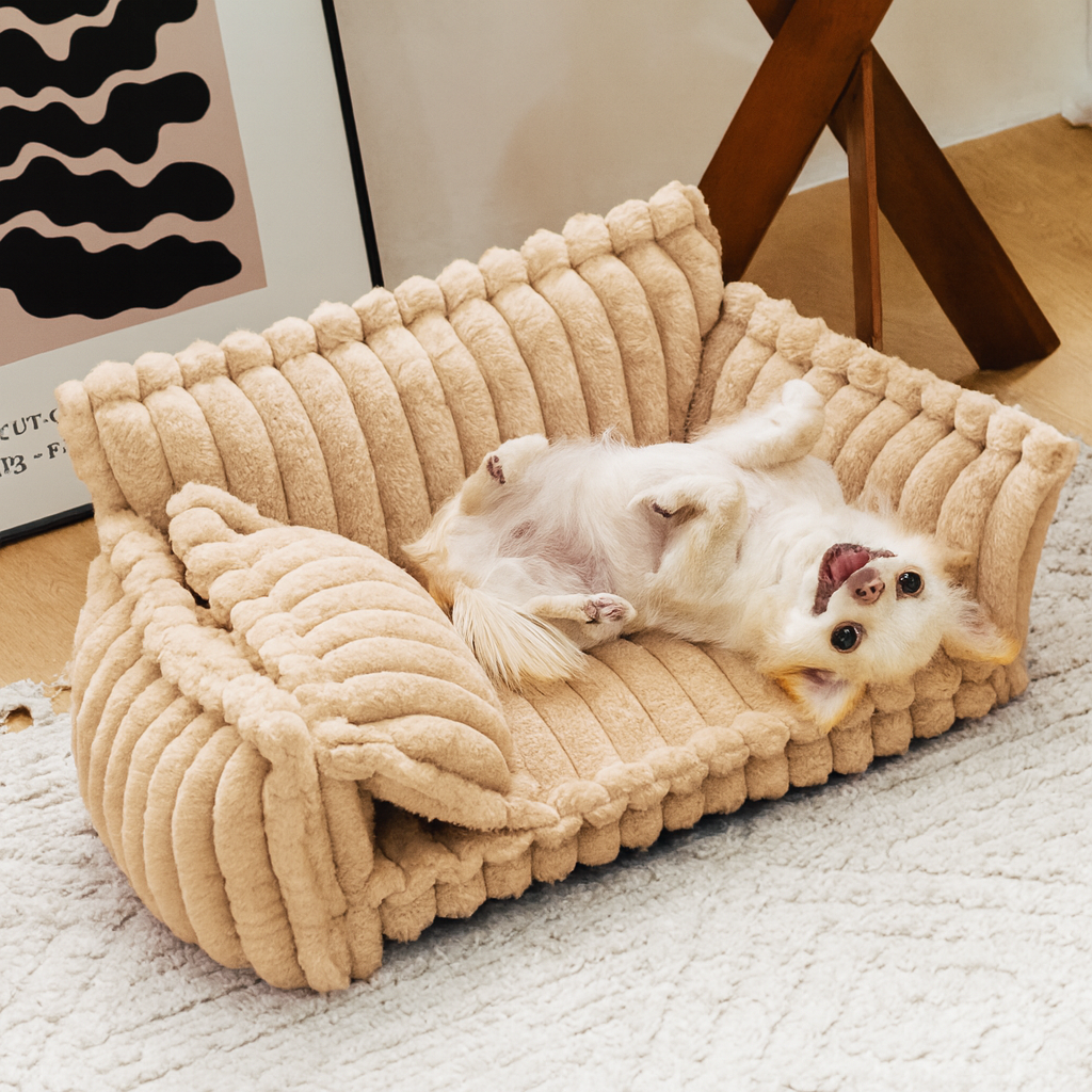 The Pawsionate™  Washable Fluffy Orthopedic Sofa Bed