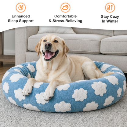 The Pawsionate™ Calming Donut Pet Bed