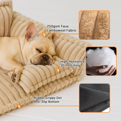 The Pawsionate™  Washable Fluffy Orthopedic Sofa Bed